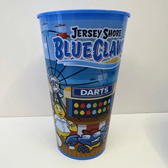 JERSEY SHORE BLUECLAWS Souvenir Cup Bowl Straw Blue Claws Lakewood MILB Baseball - Picture 6 of 12